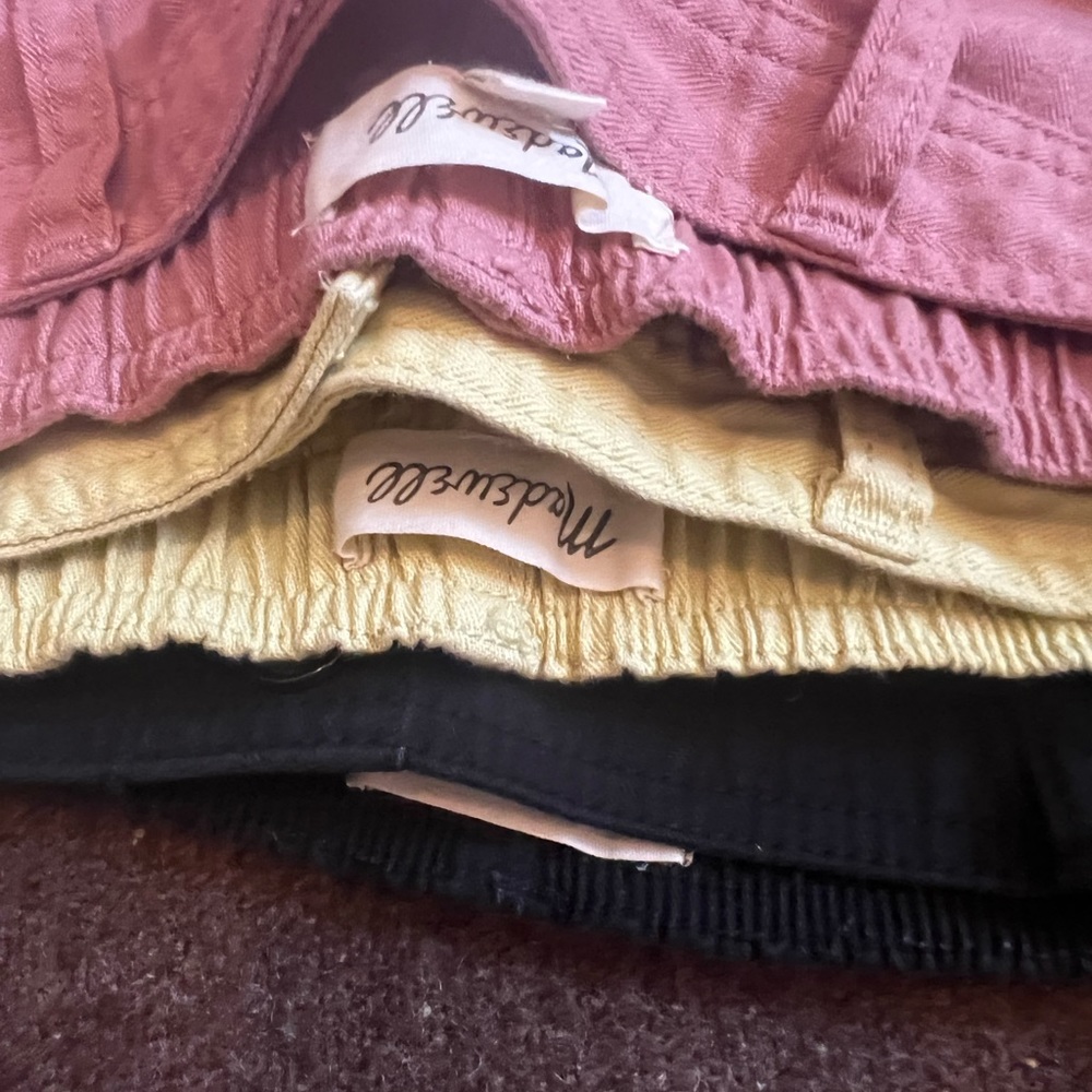❌SOLD❌ madewell • camp shorts medium assorted colors granola chic - Picture 11 of 13